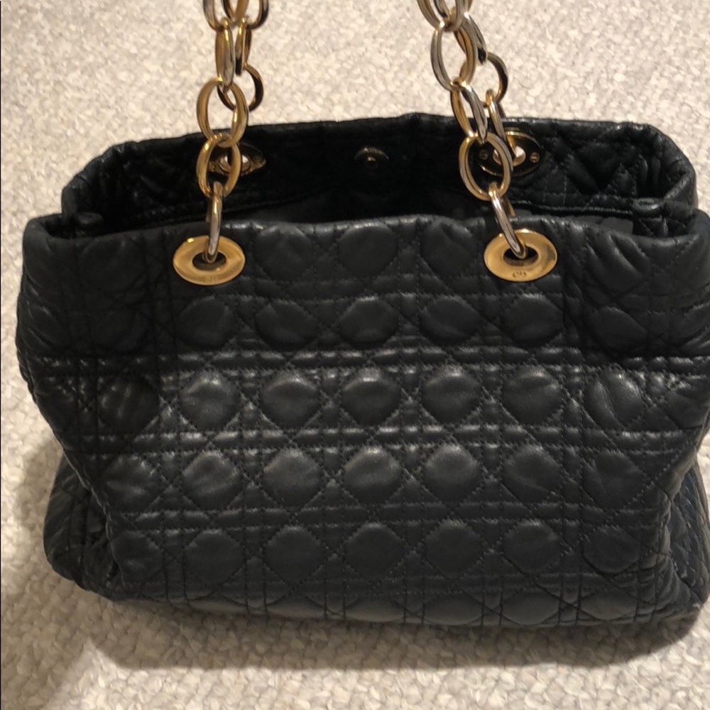 Dior signature leather tote - Picture 6 of 8